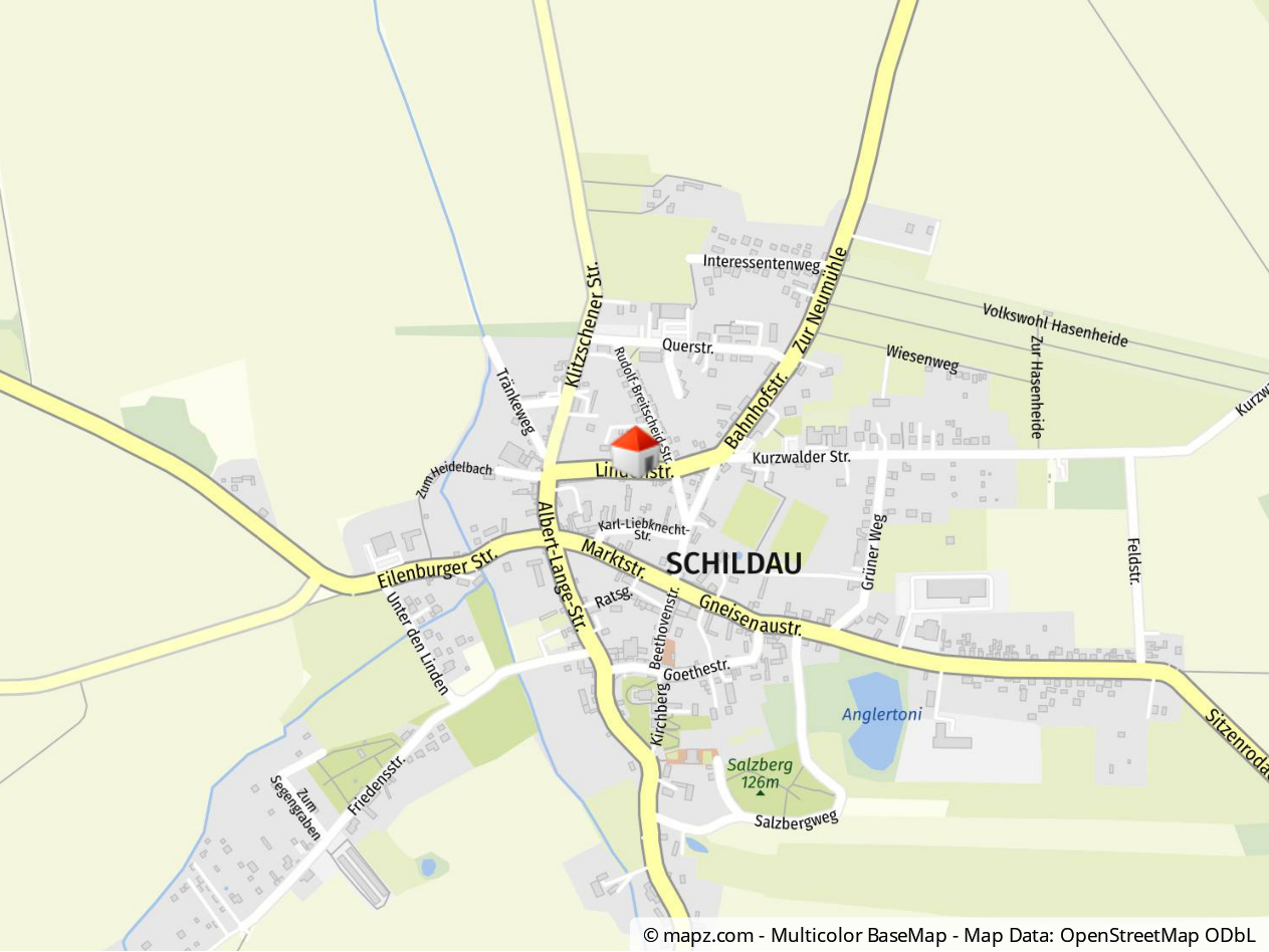 Geolyzer Kartenausschnitt