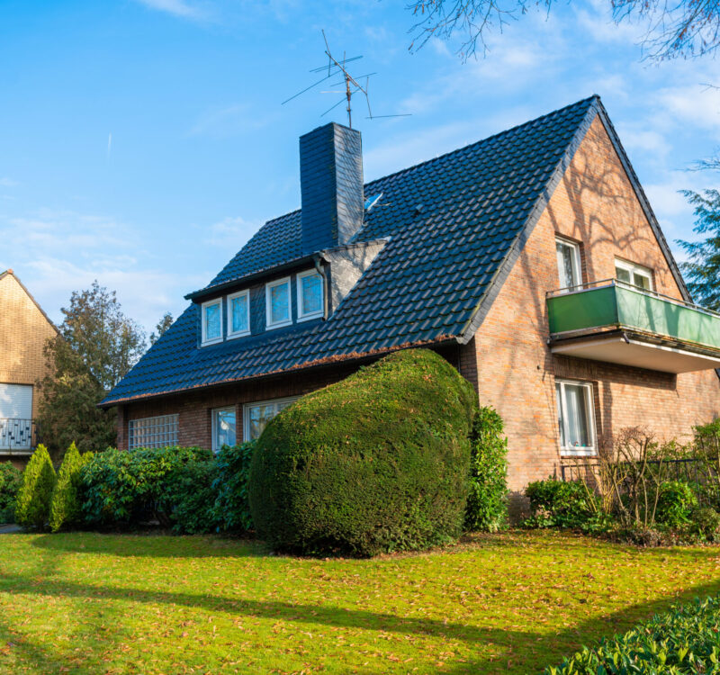 Beautiful Luxury Home Exterior. Modern  house